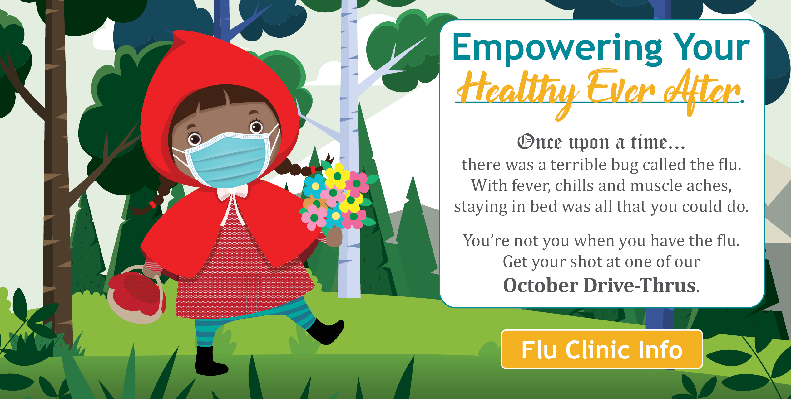Flu shot banner