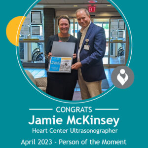 Jamie McKinsey Person of the Moment Award Presentation