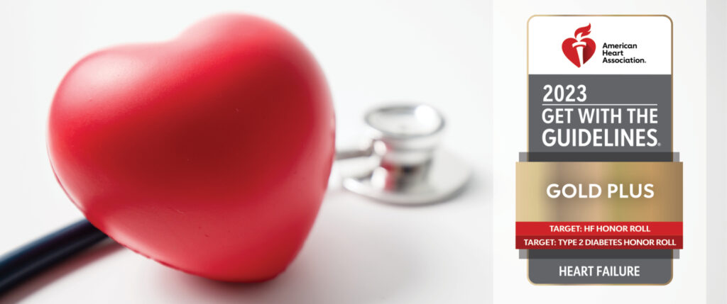 Get with The Guidelines Heart Failure Gold Plus Award