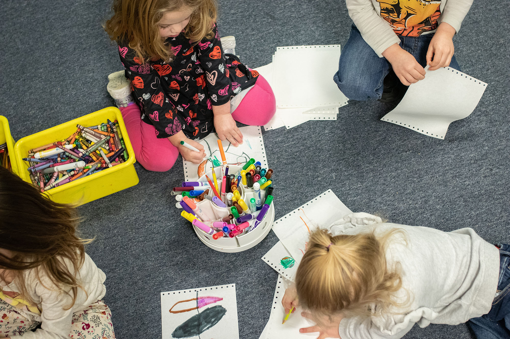 Children coloring