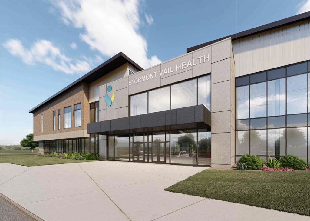 SVH Emporia Main Entry Concept Rendering