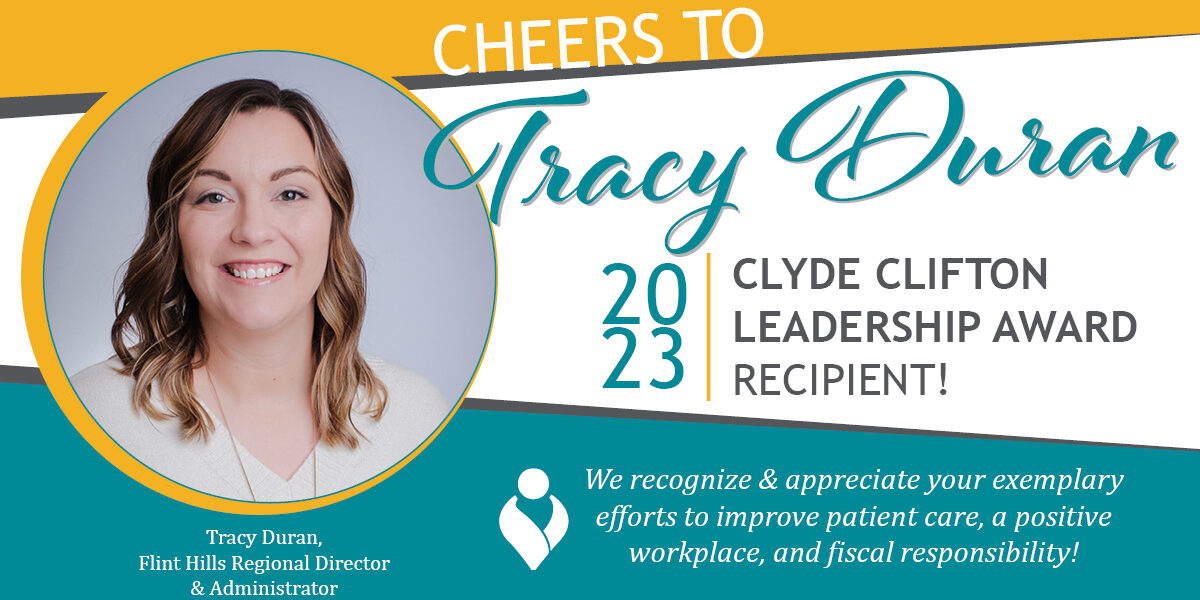 Tracy Duran Clyde Clifton Award